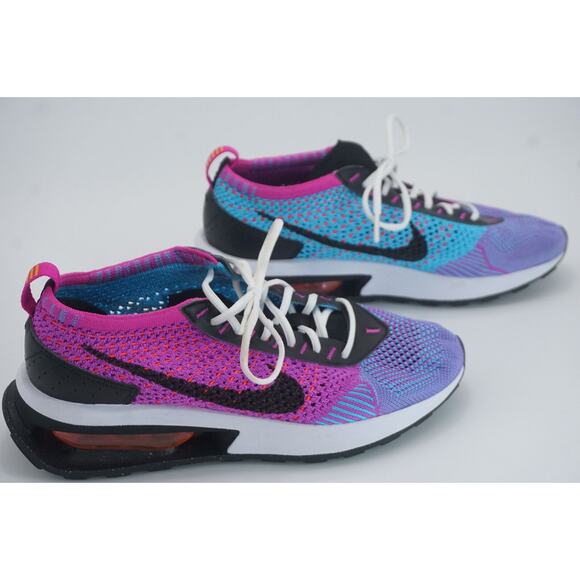 Nike Air Max Flynit Racer Fuchsio Dream Running Sneakers Trainers Size 6.5 New - Picture 7 of 10